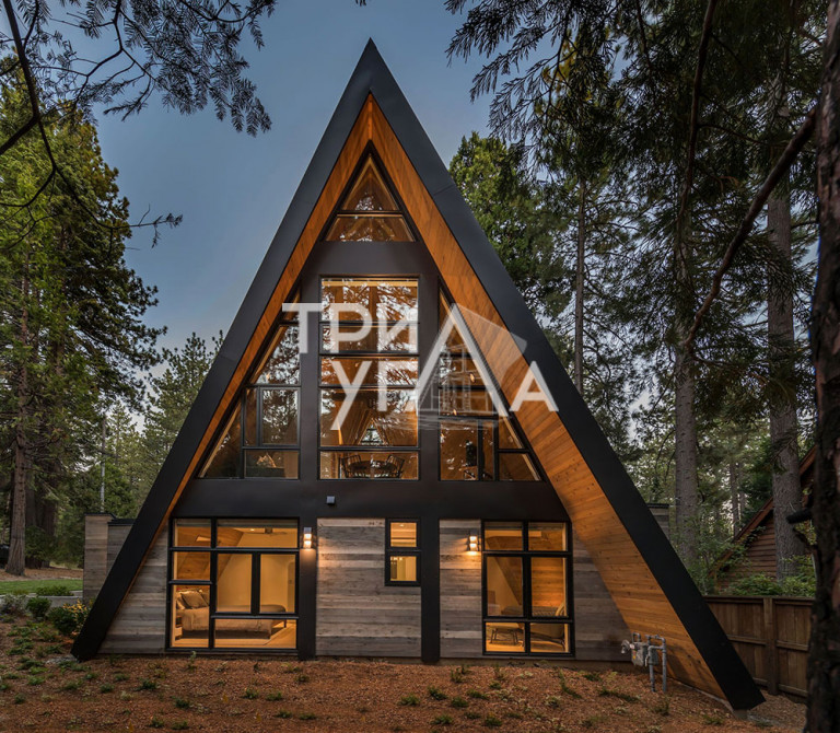 проект дома A-FRAME