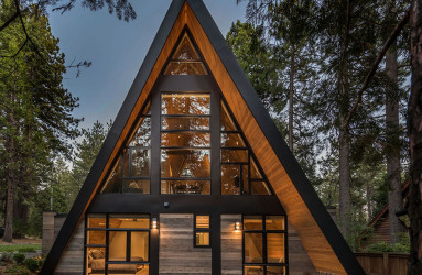 проект дома A-FRAME